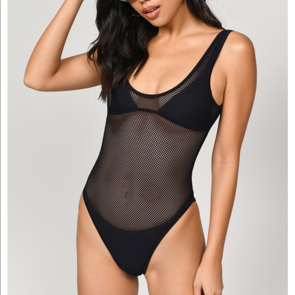 Tobi mesh bathing suit